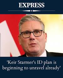 I think that this ID malarkey is to try to distract us all from the abysmal  mess that he has led us into.