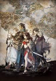 octopath traveler cover art octopath traveler イラスト 集合絵 ゲームアート