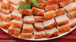 Crispy Roast Pork Thit Heo Quay Run Away Rice Baked Dishes Pork Roast Seasoning Savory Meats