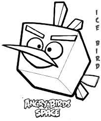 Find on coloring book thousands of coloring pages. Angry Birds Ice Bird In Angry Bird Space Coloring Page Bird Coloring Pages Space Coloring Pages Minion Coloring Pages