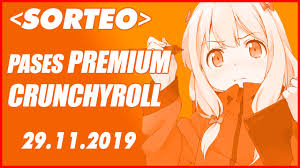 Updated on, november 10, 2021 (4 days . Concurso Pases Premium Crunchyroll 29 Noviembre 2019 Anime Legal Noticias De Anime Manga Y Videojuegos Multianime Com Mx