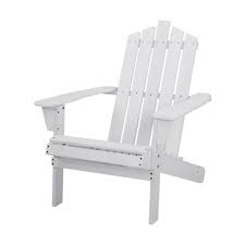 Wooden deck chair on sand on grey background with copy space. Gardeon Outdoor Sun Lounge Beach Chairs Table Setting Wooden Adirondack Patio White Qubyk Uk