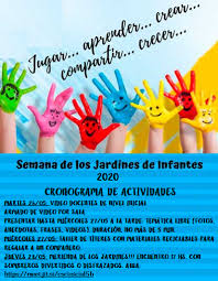 Trató de integrar en los jardines de infantes el trabajo manual con la creatividad espiritual. Resumen Semana De Los Jardines 2020 Colegio San Cayetano