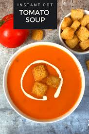Instant Pot Tomato Soup Recipe Recipe Indian Food Recipes Creamy Tomato Soup Tomato Soup Recipes