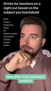 The definitive list of drinks teachers prefer based