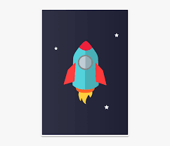 If you collide with an enemy aircraft, or leave the battlefield, you lose the game; Poster Foguete De Decoravie Illustration Hd Png Download Kindpng