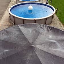 Above Ground Pool Winter Cover Support System Pooltree System Llc Winter Pool Covers Above Ground Pool In Ground Pools