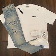 Xclusive Sneaks On Instagram Balenciaga X Amiri X Chanel Off To A Vip In South London Sizes Available In All 3 In 2021 Superhero Wallpaper Pants Skinny Jeans