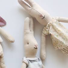 Babys Animals Bunnies | Cotton Smoothing Toy | Linen Stuffed Rabbit | Tiny  Cotton Rabbit - Stuffed & Plush Animals - Aliexpress