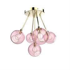 Ballroom Molecule Chandelier Rose Pink Chandelier Gold Chandelier Chandelier Pendant Lights