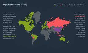 The government is allowed to use electronic money for. List Of Countries Cryptocurrency Bitcoin Is Legal Illegal Banned