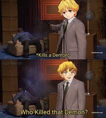 Pin By Jai F On Animes Anime Demon Funny Anime Pics Slayer Meme