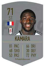 Now you can move further away from the field or zoom in to the. Aboubakar Kamara Fifa 19 Rating Card Price