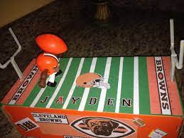 Cleveland Browns Valentine Box Valentine Box Valentine Crafts