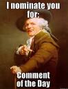 Comment of the Day Award - quickmeme