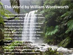 'to a child' by william wordsworth is only four lines long. The Poetry Of R E Slater William Wordsworth The Prelude