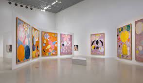 When hilma af klint began creating radically abstract paintings in 1906, they were like little that had been seen before: Vollig Losgelost Republik