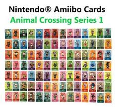 Aug 06, 2015 · the following is a list of the animal crossing amiibo cards. Authentic Individual Animal Crossing Amiibo Cards Series 1 001 100 Us Ver Ebay