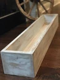 Rustic Farmhouse Style Wood Planter Box Table Centerpiece Etsy Wood Box Centerpiece Wood Planter Box Wood Planters
