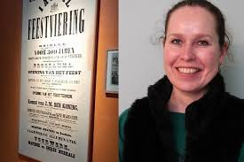 Museumdeur op een kier