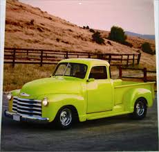 Image result for Medium Chrome Yellow 1950 Truck
