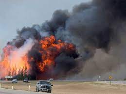 Alberta wildfire claims first victims state of emergency is declared 1,600 buildings destroyed by flames a massive wildfire in alberta, canada. Massive Alberta Wildfire Expected To Burn For Months Americas Gulf News