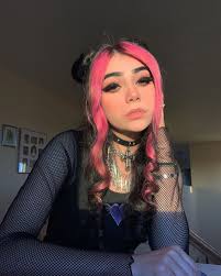 Golden Hour Pink Hair Streaks Aesthetic Hair Hair Streaks
