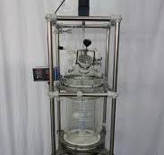 Jacket Heating 5L Bioreactor Lab Glass Tubular Reactor ...