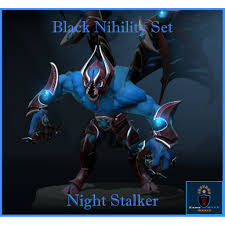 Night stalker scares opponents, preventing their magic for a while. Dota 2 Night Stalker Black Nihility Set Shopee Malaysia