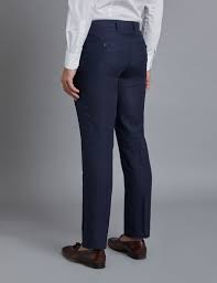 Scottish harris tweed mens grey suit trousers regular fit 100% wool herringbone. Men S Navy Linen Slim Fit Suit Trousers Hawes Curtis