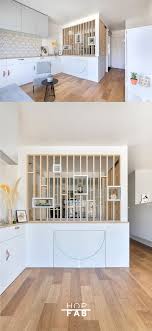 Creation D Un Claustra Et D Un Coin Nuit Dans Un Studio Claustra Salle A Manger Et Salon Idee Deco Appartement