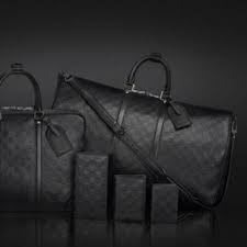 Black And White Louis Vuitton Duffle Bag Louis Vuitton Damier Infini Collection For Men Louis Vuitton Louis Vuitton Handbags Black Louis Vuitton