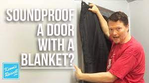 So how to soundproof your bedroom and block all noises from outside coming in? Soundproof Door Test Using The Producer S Choice Door Blanket Youtube
