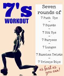 Sevens Workout Amazing Quick At Home Workout Hiit Workout At Home Workouts Hiit