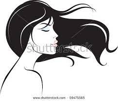 Beautiful Woman With Hairstyles Silhouettes Vector Elements Download Free Vector Art Stock Gr Fashion Illustration Watercolor Silhouette Vector Woman Face