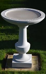 Stone Bird Bath Bowl Only The Personalised Bird Bath From Haddonstone S New Personalised Range