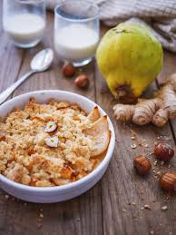 Crumble Pommes Coings Gingembre Recette Crumble Pomme Crumble Alimentation