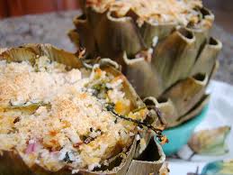 Street Food Cuisine Du Monde Recette De Fonds D Artichauts Aux Epinards Et A La Ricotta Italie En 2020 Recette Artichaut Alimentation Cuisine Bio