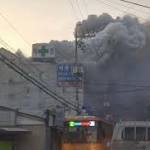 Blaze South Korean hospital kills