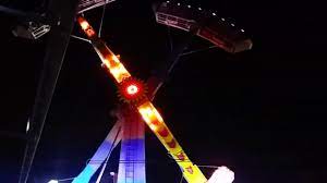 Juego mecánico el traba en etla. Kamikaze Juego Mecanico Atracciones Alvarez Show Youtube