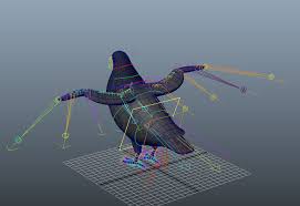 Pigeon Rig 3d Model Cadnav Rigs 3d Model Pigeon