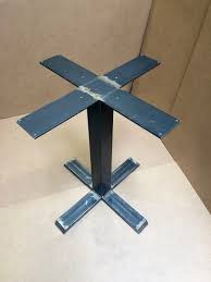 Industrial Basic Table Base Modern Table Base Etsy In 2020 Modern Table Base Table Base Modern Table