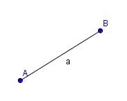 1 Schritt Zeichnen Einer Strecke Geogebra