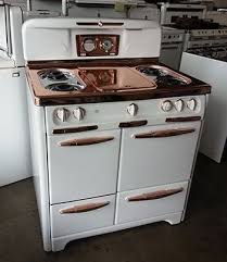 Check spelling or type a new query. Savon Appliance Okeefe And Merritt Range Porcelain Copper Vintage Kitchen Appliances Retro Kitchen Appliances Retro Kitchen Accessories