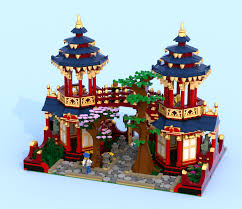 Chinese Garden Lego Christmas Lego Room Cool Lego Creations