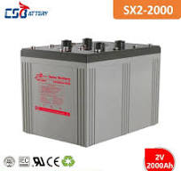 SX2-2000 2V 2000Ah Deep Cycle GEL Battery