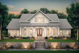Plan 51824hz Sophisticated 4 Bedroom Modern Farmhouse Plan In 2020 Farmhouse Style House Plans Farmhouse Style House Modern Farmhouse Plans