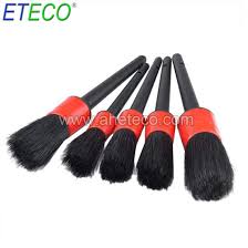 Its 100x easier to detect and remove contaminants from a wash pad than a brush. Car Detailing Brush Cleaning Natural Boar Hair Brushes Auto Detail Tools Products 5pcs Wheels Dashboard Cleaning Brush China Brush Tool Made In China Com