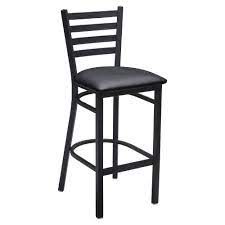 His back was nicely tanned. Ladder Back Metal Bar Stool