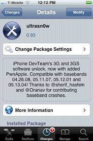 Now run cydia and select manage from the bottom menu. Ultrasn0w 0 93 Para Liberar Todas Las Baseband A Partir De La 3 0 En El 3g Y El 3gs